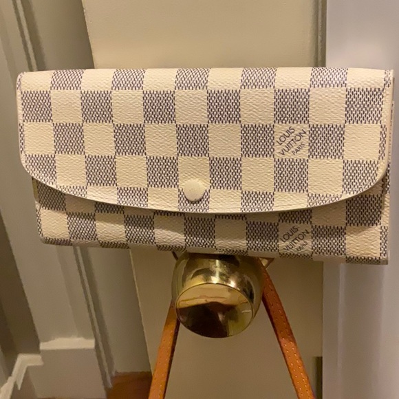 Louis Vuitton Damier Azur Tote with Tan Trim - Picture 10 of 16